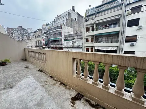 Departamento 3 ambientes en Barrio Norte balcon terraza  luminoso