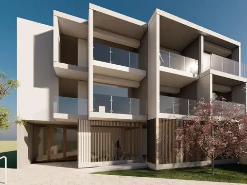 Departamento a estrenar 2 ambientes en venta en lujan centro con terraza y cochera