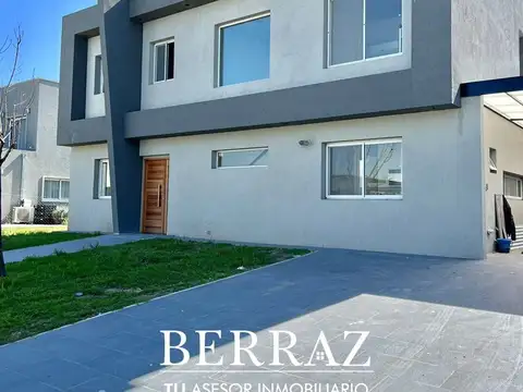 Casa Alquiler Anual Lagoon Lote de 500 m2 Pilar