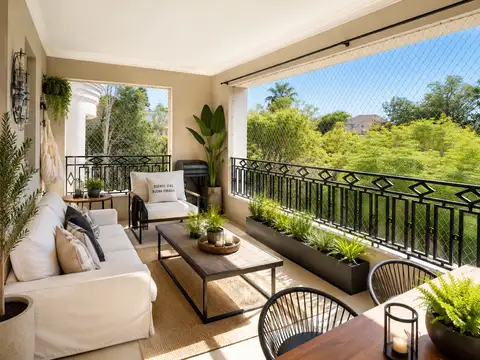 DEPARTAMENTO EN ALQUILER BARRANCAS AL RÍO CON GRAN TERRAZA Y VISTA ABIERTA