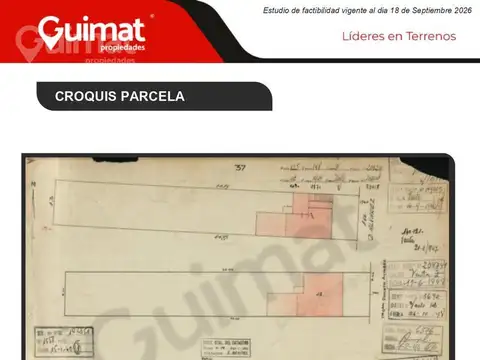 Terreno en Venta de 563,0 m2