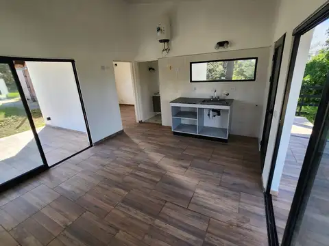 Depto Tipo Casa 2 ambientes con 1 baño