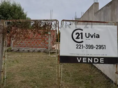Lote en sicardi mas construcción