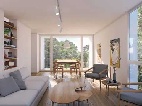 Departamento 3 ambientes con 2 baños