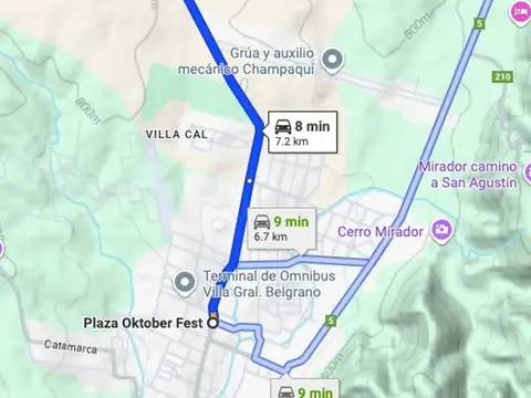 TERRENO EN VENTA EN VILLA GENERAL BELGRANO