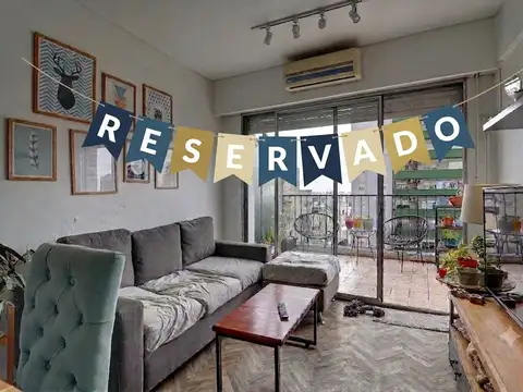 VENTA DE DEPARTAMENTO 3 AMBIENTES CON BALCON TERRAZA EN CABALLITO