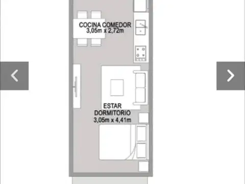 VENTA EN POZO, VILLA URQUIZA, MONOAMBIENTE 