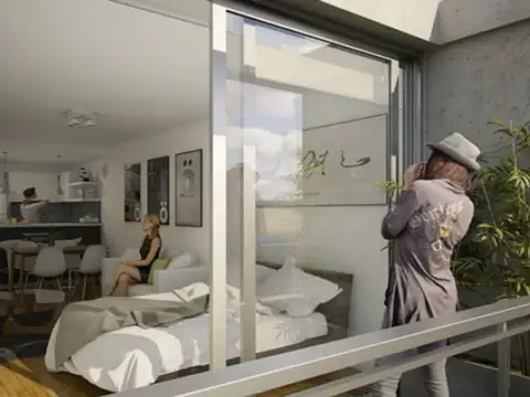 VENTA EN POZO, VILLA URQUIZA, MONOAMBIENTE 