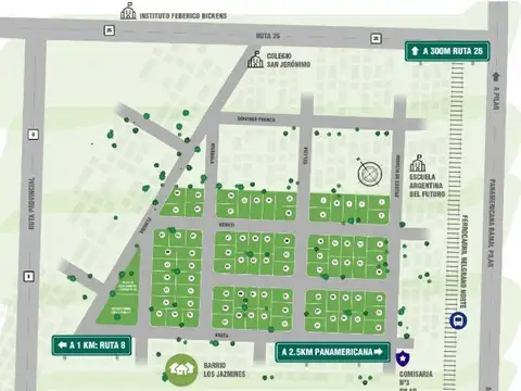 Terreno / Lote en venta de 294m2 ubicado en Barrio Parque del Viso