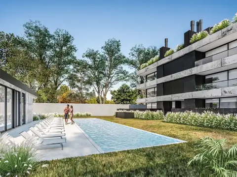 Departamento 2 ambientes con 1 baño