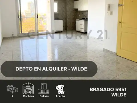 Depto en Alquiler - Wilde