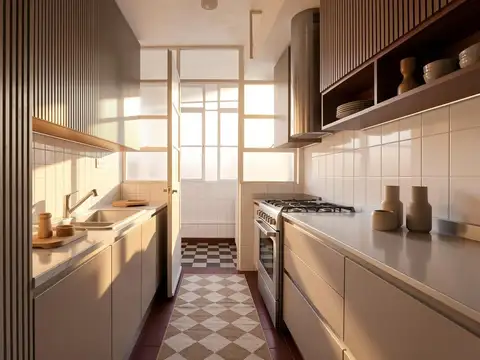 VENTA DEPARTAMENTO DE 3 AMBIENTES - ALMAGRO - AL FRENTE - VISTA ABIERTA - APTO CREDITO - PERMUTA
