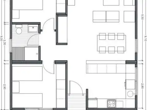 Casa en Venta en Los Alamos, USD 75.000