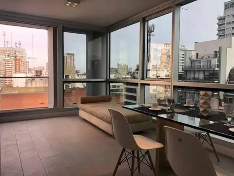 Departamento 2 ambientes con 2 baños