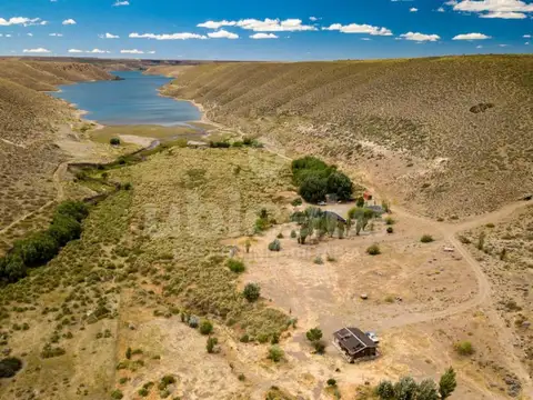 Campo en Alicura con 19 km de costa sobre el embalse