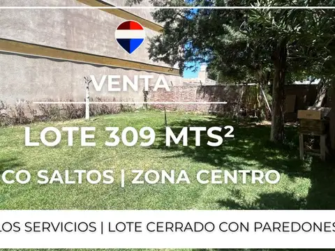 VENTA LOTE CENTRO CINCO SALTOS