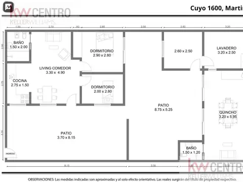 Depto Tipo Casa en Venta de 3 ambientes