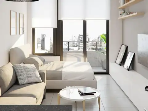 Departamento Monoambiente con 1 baño