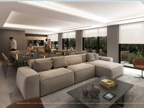 Departamento 3 ambientes con 2 baños