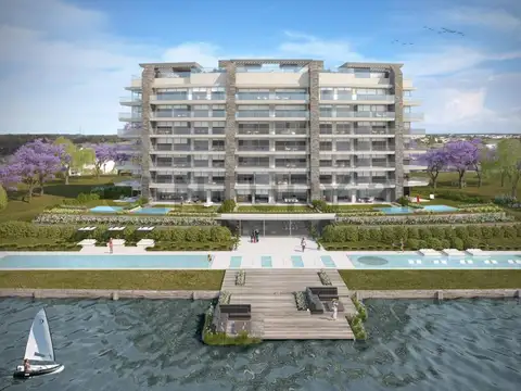 Departamento 2 ambientes con 2 baños