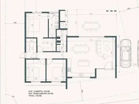Casa en Venta con 2 cocheras