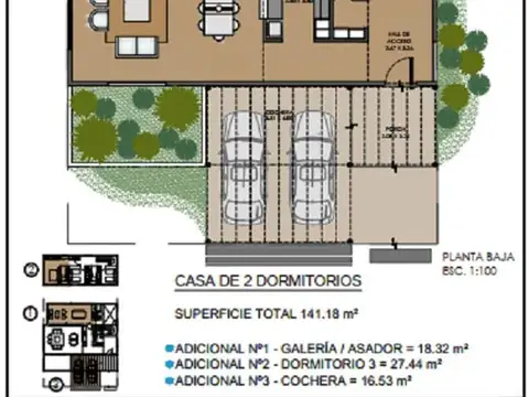 Casa en Venta de 2 dormitorios