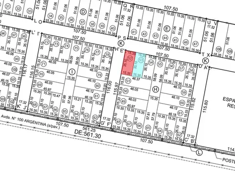 VENTA DE TERRENO EN LOTEO "EL NACIENTE" (ESTE)