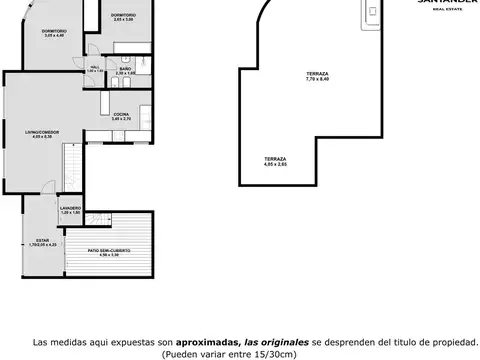 Depto Tipo Casa en Venta 30 años