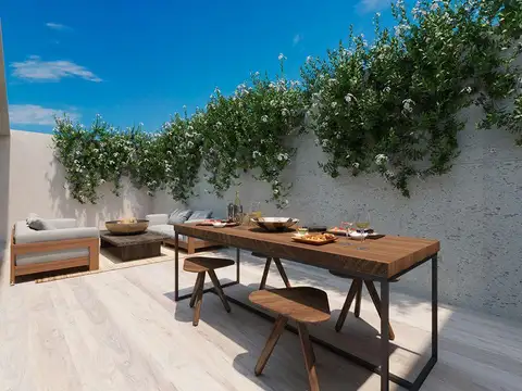 Departamento en Venta de 3 Dormitorios con patio en Lourdes, Rosario