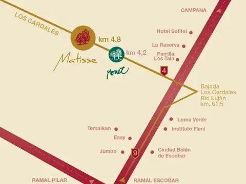 Terreno en Venta en Countries y Barrios Cerrados en Campana, USD 36.000