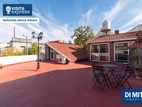 Boedo casa en esquina con cochera, terraza, quincho