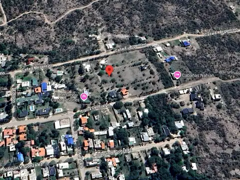 LOTE  MINA CLAVERO 450 m²  EL RENUEVO