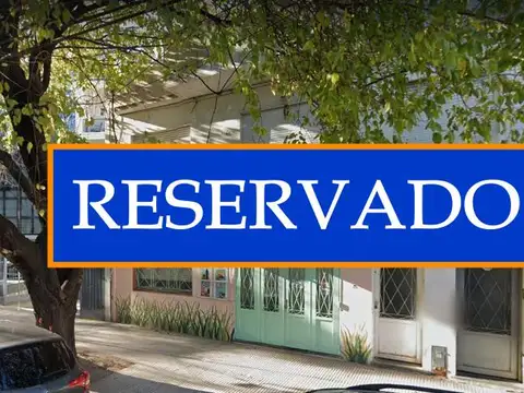 RESERVADO V. Ortuzar PH  2 ambientes Planta Baja Cocina Garage Patio