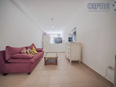 Departamento apto profesional en Palermo de 1 ambiente divisible de 54m2 totales y cubiertos