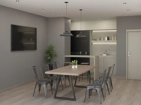 Departamento 3 ambientes con 2 baños