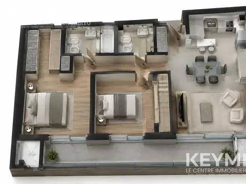 Departamento en Venta de 3 ambientes