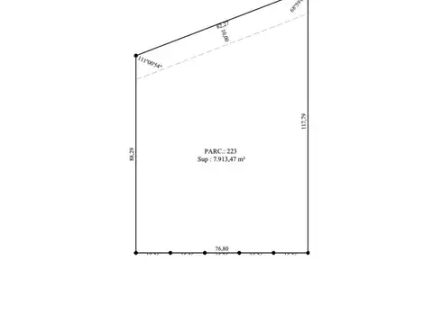 Terreno en Venta 55  mts Fondo