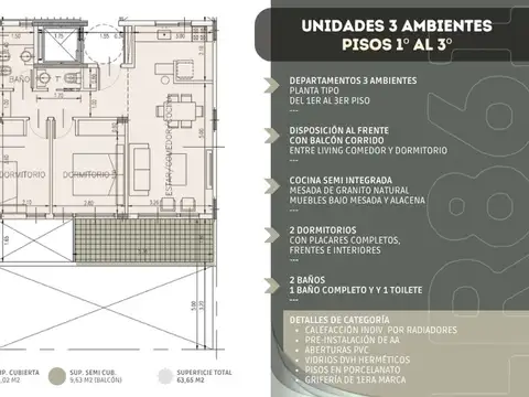 VENTA EN POZO DEPARTAMENTOS 2 Y 3 AMB. QUILMES