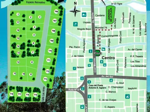 Terreno en Venta 20  mts Frente