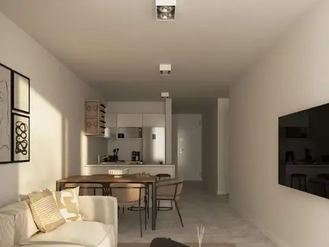 Departamento 3 ambientes con 1 baño