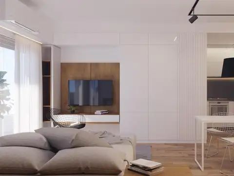 VENTA - MONOAMBIENTE DIVISIBLE CON BALCON AL FRENTE - LOURDES