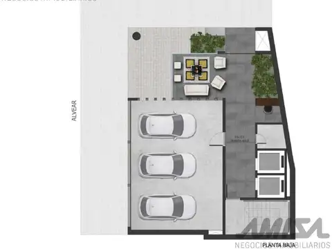 Departamento en Venta de 1 dormitorio