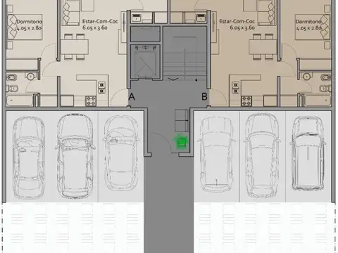 Departamento en Venta de 2 ambientes