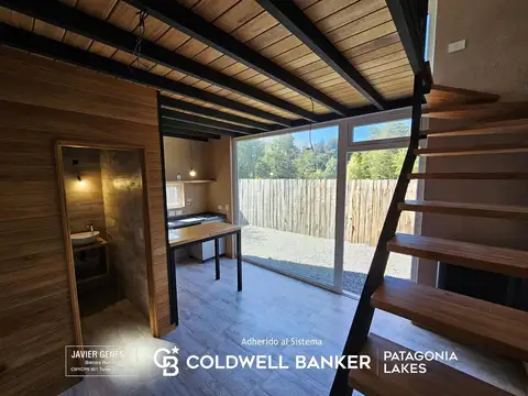 VENTA Departamento 2 ambientes, con parque privado , centro, a estrenar, Villa La Angostura