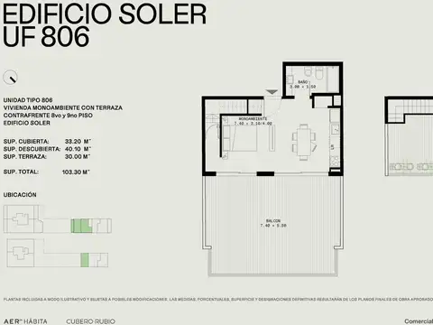 Departamento en venta de 1 ambiente en Palermo Hollywood de 175m2