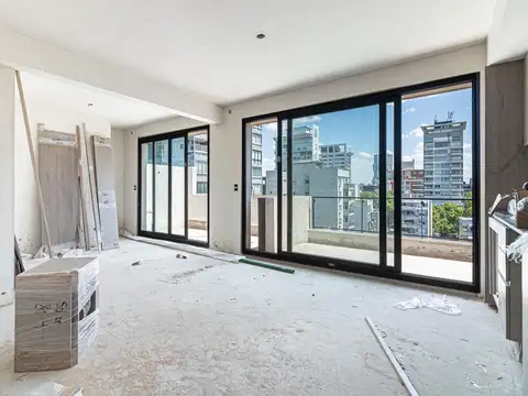 Departamento Monoambiente con 1 baño