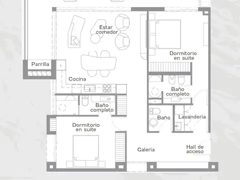 Departamento en venta en Mendoza