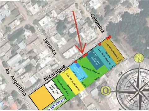 Vendo gran lote en Rio segundo en barrio Francisco Martinez