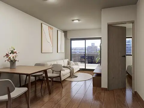 Departamento Monoambiente con 1 baño