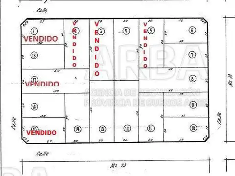 Terreno en Venta en Don Cipriano, USD 14.200